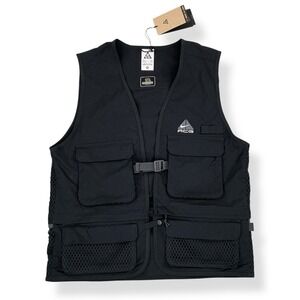 Nike ACG Black Iguana Vest Mens Black XS/S Utility HJ2877-010 NWT $175